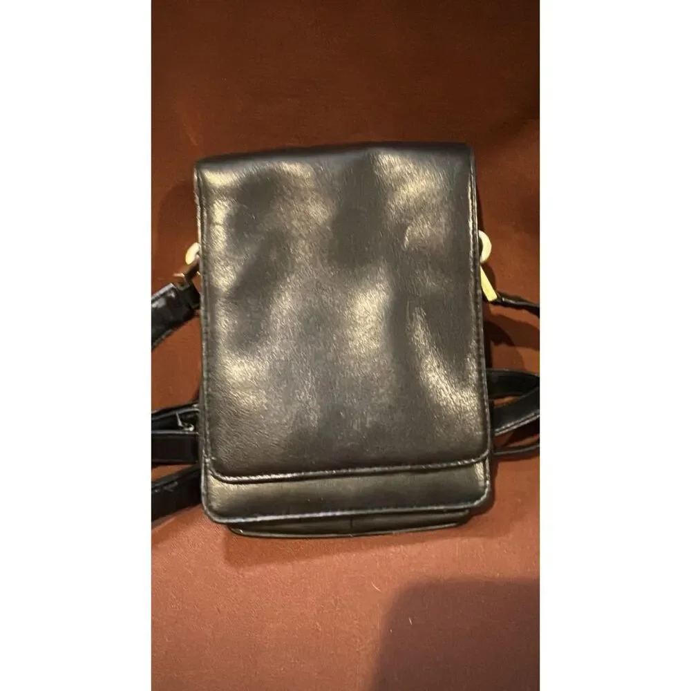 Small Black Crossover Purse